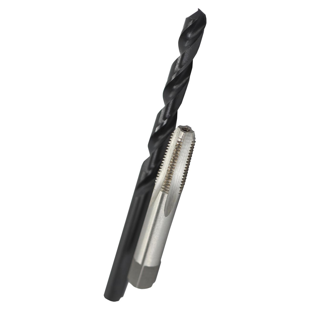 DRILL AMERICA 1/8" Carbon Steel NPT Tap and "R" HSS Drill Bit Kit in Storage Pouch - Clinch River Fishing USA