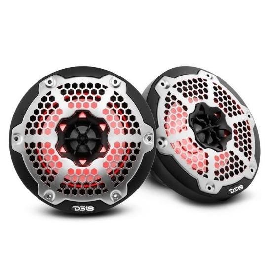 DS18 6.5" 2-Way 100 Watts RMS 4O Black | NXL-6M/BK - Clinch River Fishing USA