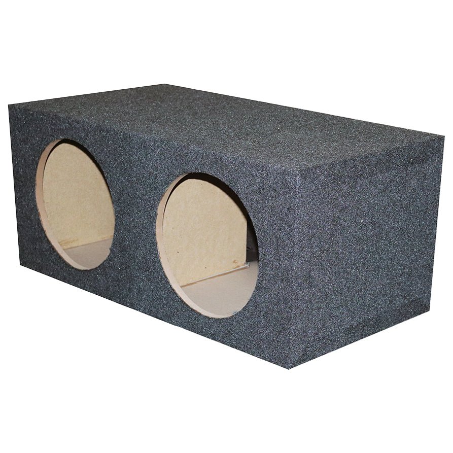 Dual 15GÇ¦ Sealed Heavy Duty Square Empty Woofer Box - Clinch River Fishing USA