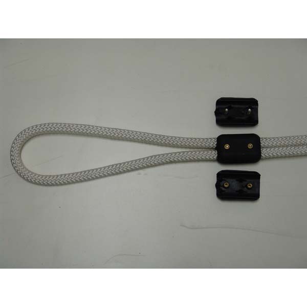 EZ-TY Double Rope Clamp 5/8" Black