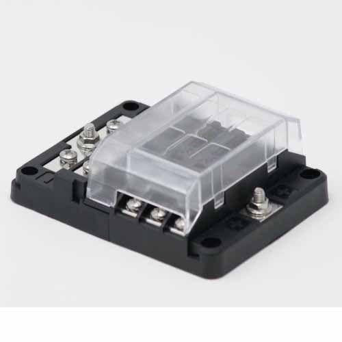 EGIS MOBILE ELECTRIC 8025 RT Fuse Block 6 Pos w/Ground & LED Indication - Clinch River Fishing USA