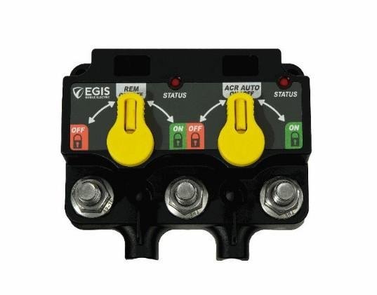 EGIS MOBILE ELECTRIC Dual XD Flex 2 - (ACR)-(Relay) w/Knobs - Tinned Wires, Bulk | 8720-1350B - Clinch River Fishing USA