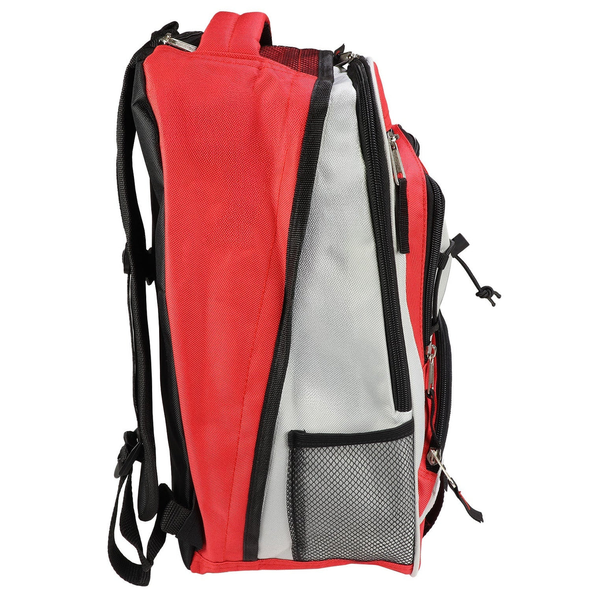 Elite Multi - pocket Hikers Backpack, Red - Clinch River Fishing USA