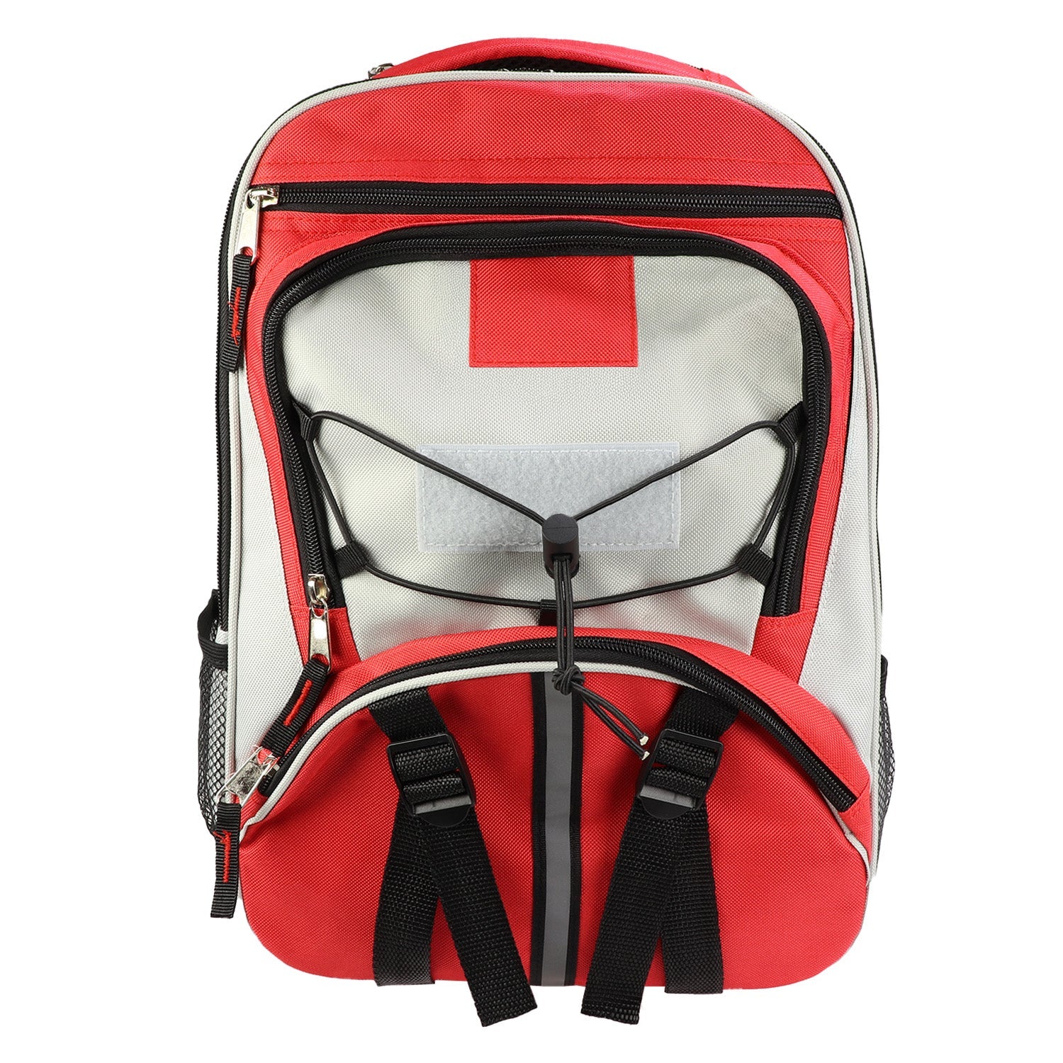 Elite Multi - pocket Hikers Backpack, Red - Clinch River Fishing USA