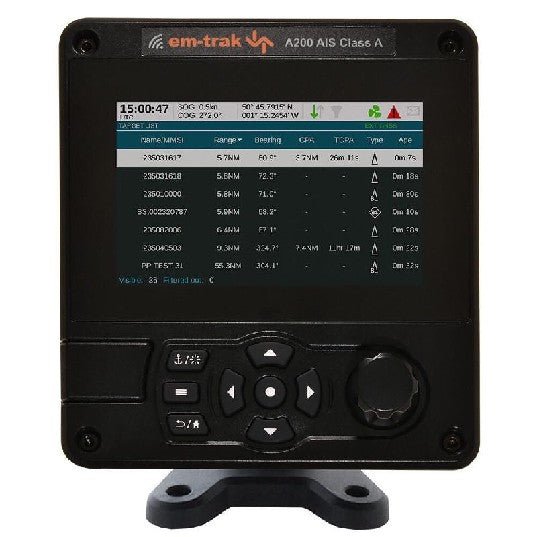 EM TRAK A200 Class A AIS Transceiver | 425-0012 - Clinch River Fishing USA