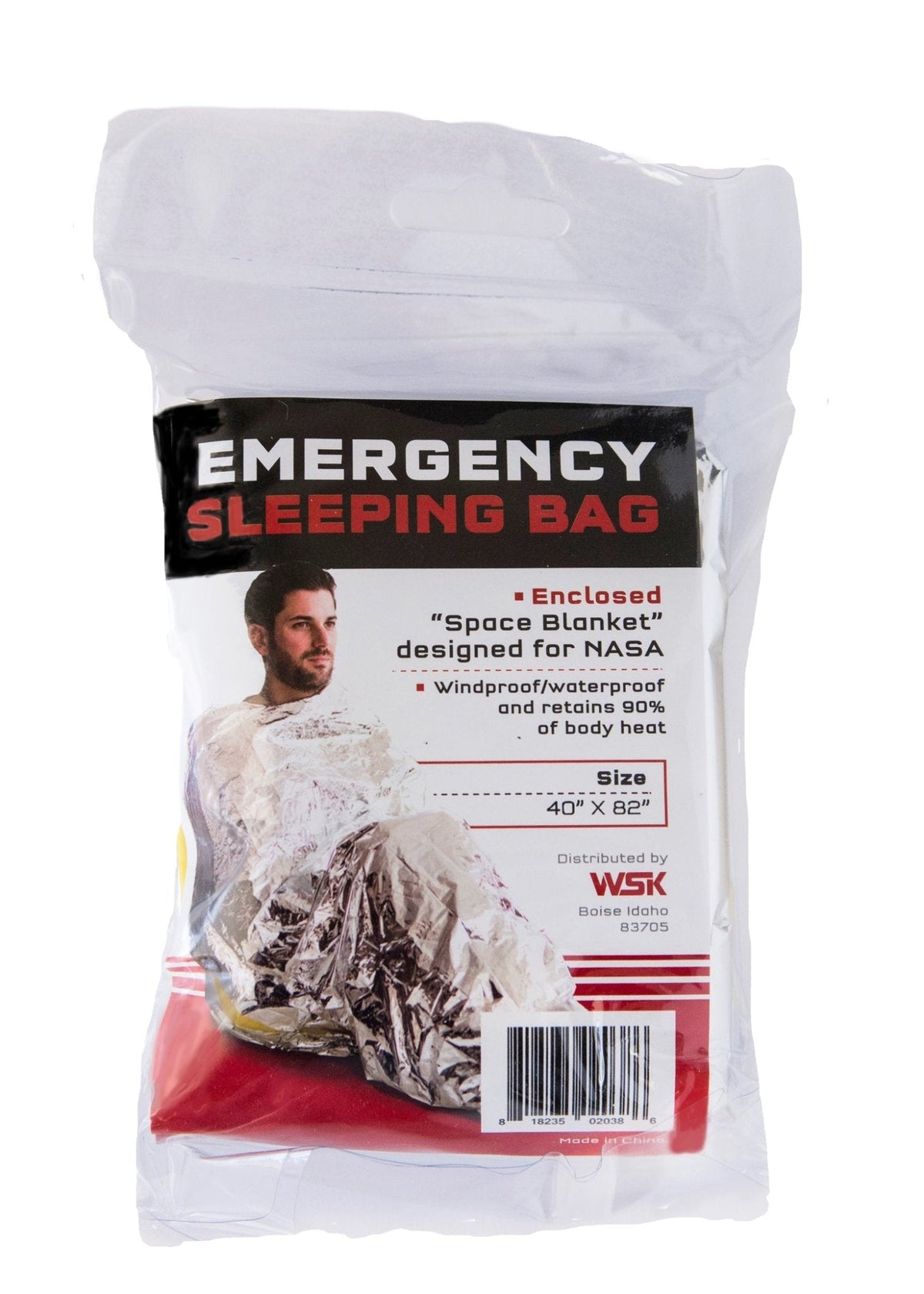 Emergency Mylar Sleeping Bag - Clinch River Fishing USA