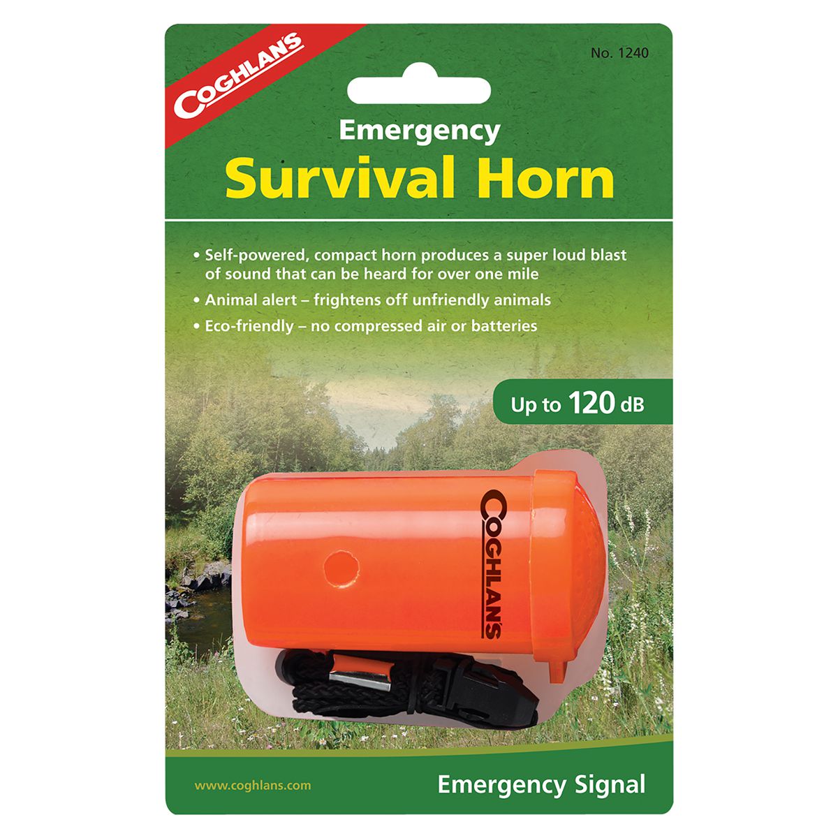 Emergency Survival Horn, 120dB - Clinch River Fishing USA