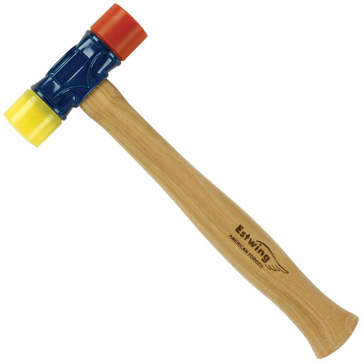 Estwing 12.5" Rubber Mallet Hammer (Red & Yellow) - Clinch River Fishing USA