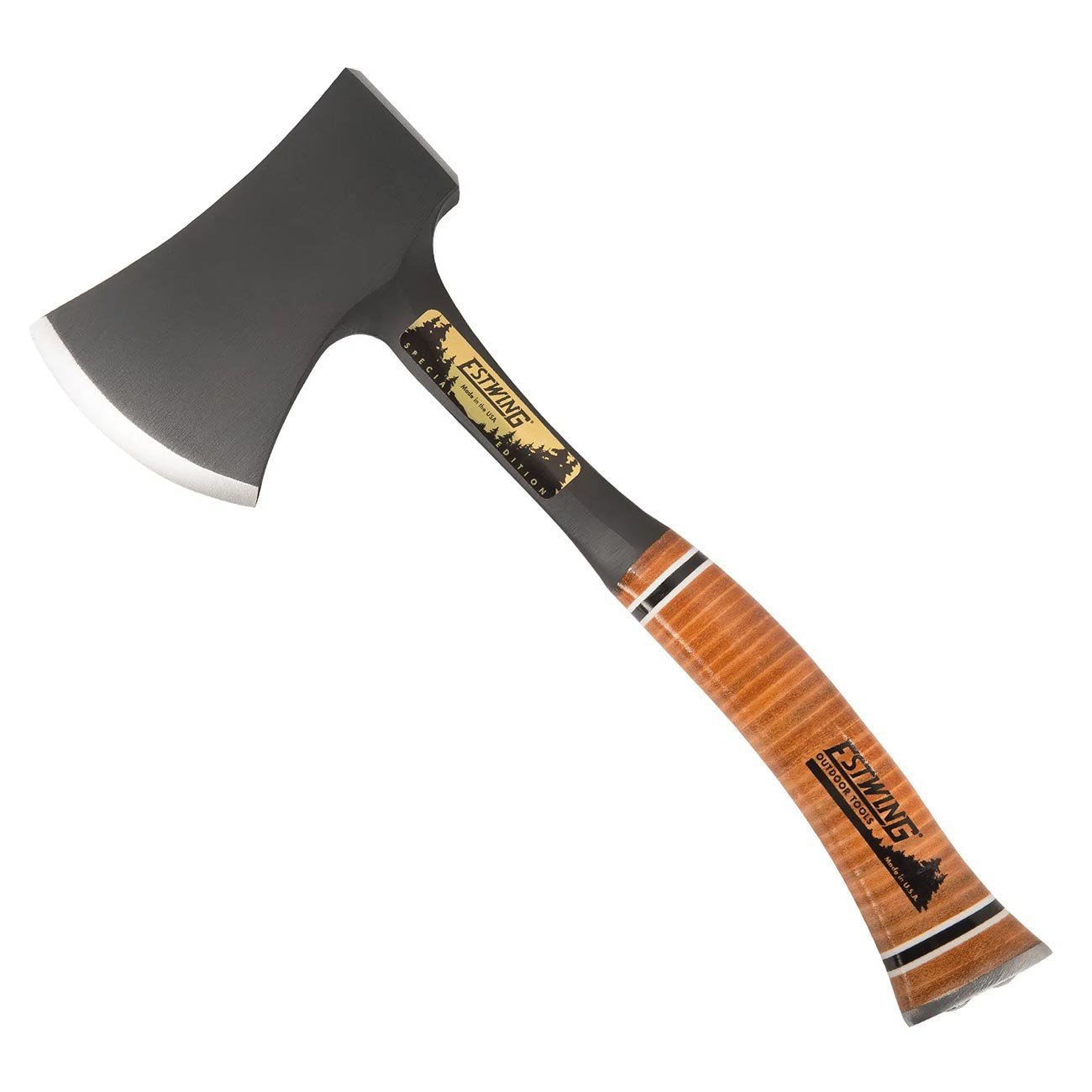 Estwing 14" 'Special Edition' Sportsman's Axe with Leather Grip - Clinch River Fishing USA