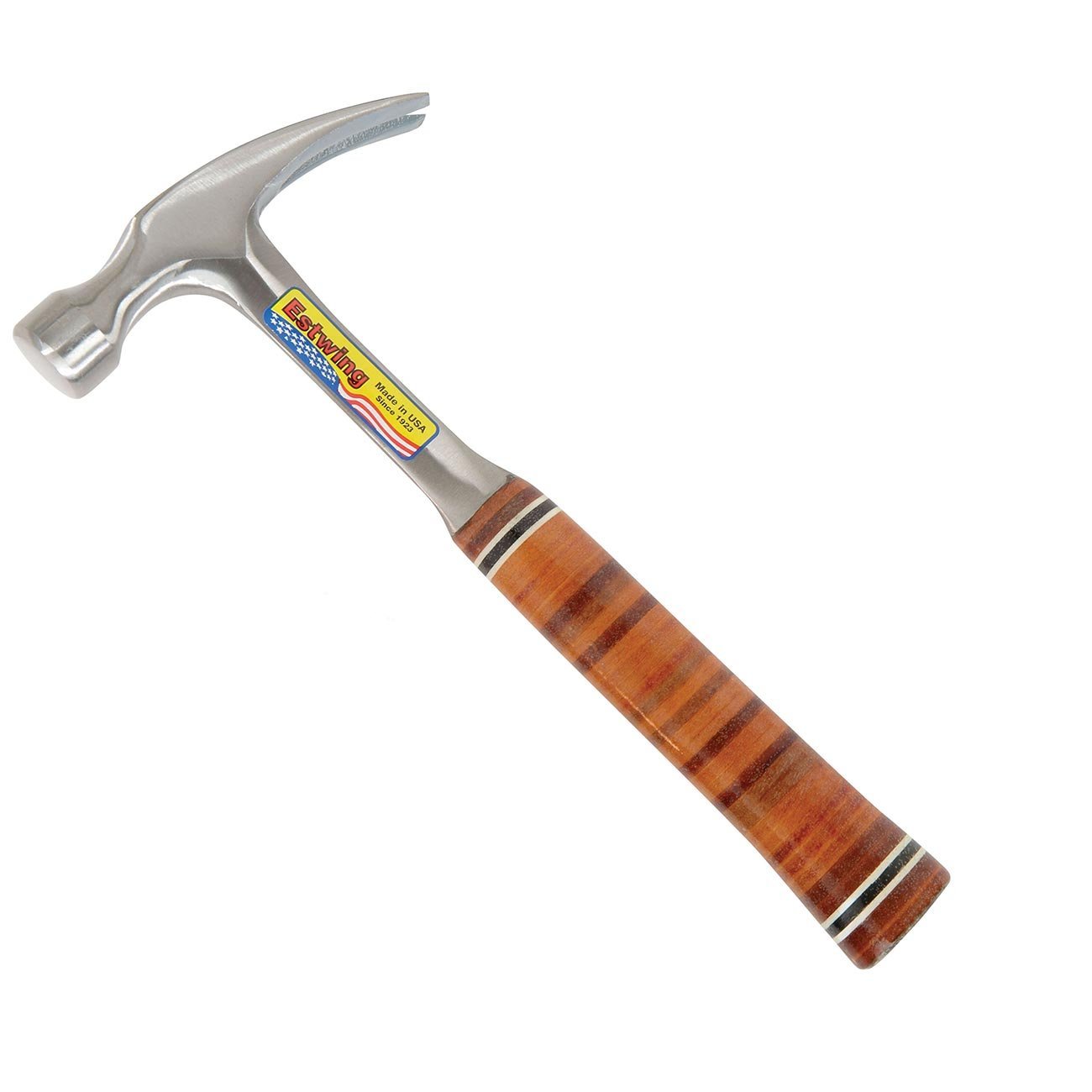 Estwing 16 oz. Smooth Face Rip Hammer - Leather Grip - Clinch River Fishing USA