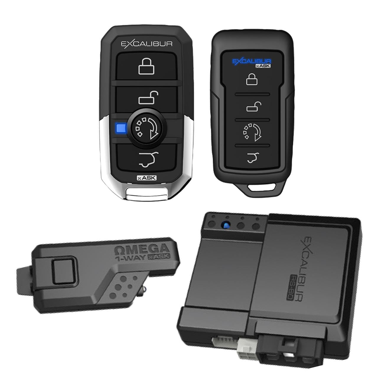 Excalibur 1-Way Remote Start & Keyless Entry System - Clinch River Fishing USA