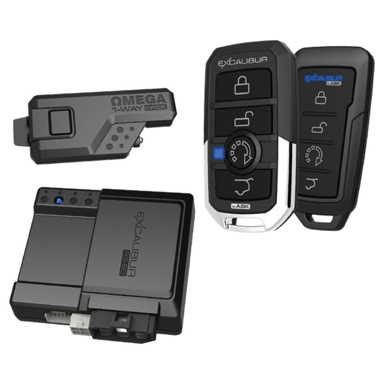 Excalibur 1-Way Remote Start & Keyless Entry System - Clinch River Fishing USA