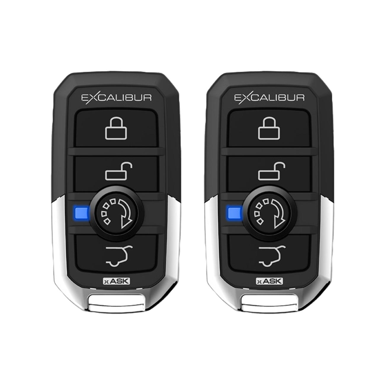Excalibur 4-Button 1-Way Remote Kit - Up to 1/4 mile Range - Clinch River Fishing USA