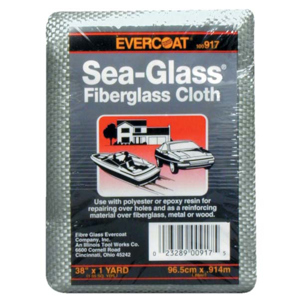 Fiberglass Evercoat Seaglass Cloth Pkg. 44" X 36