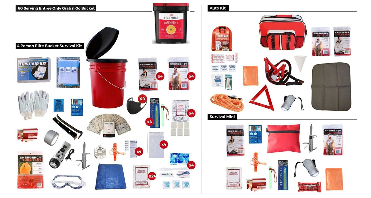 Family Preparedness Package w/ Food Storage - Clinch River Fishing USA