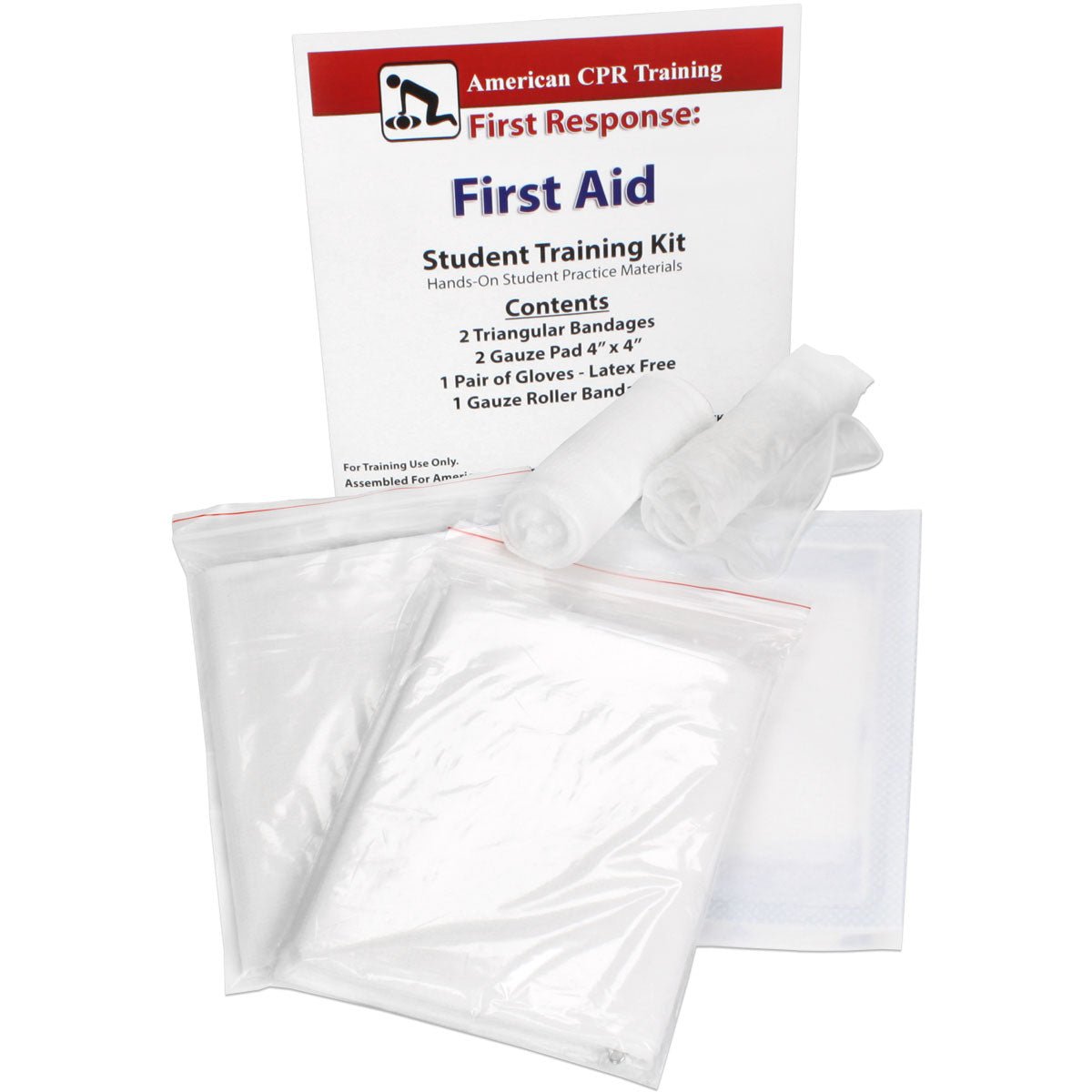 First Aid Student Training Kit, 7 Pieces - Clinch River Fishing USA