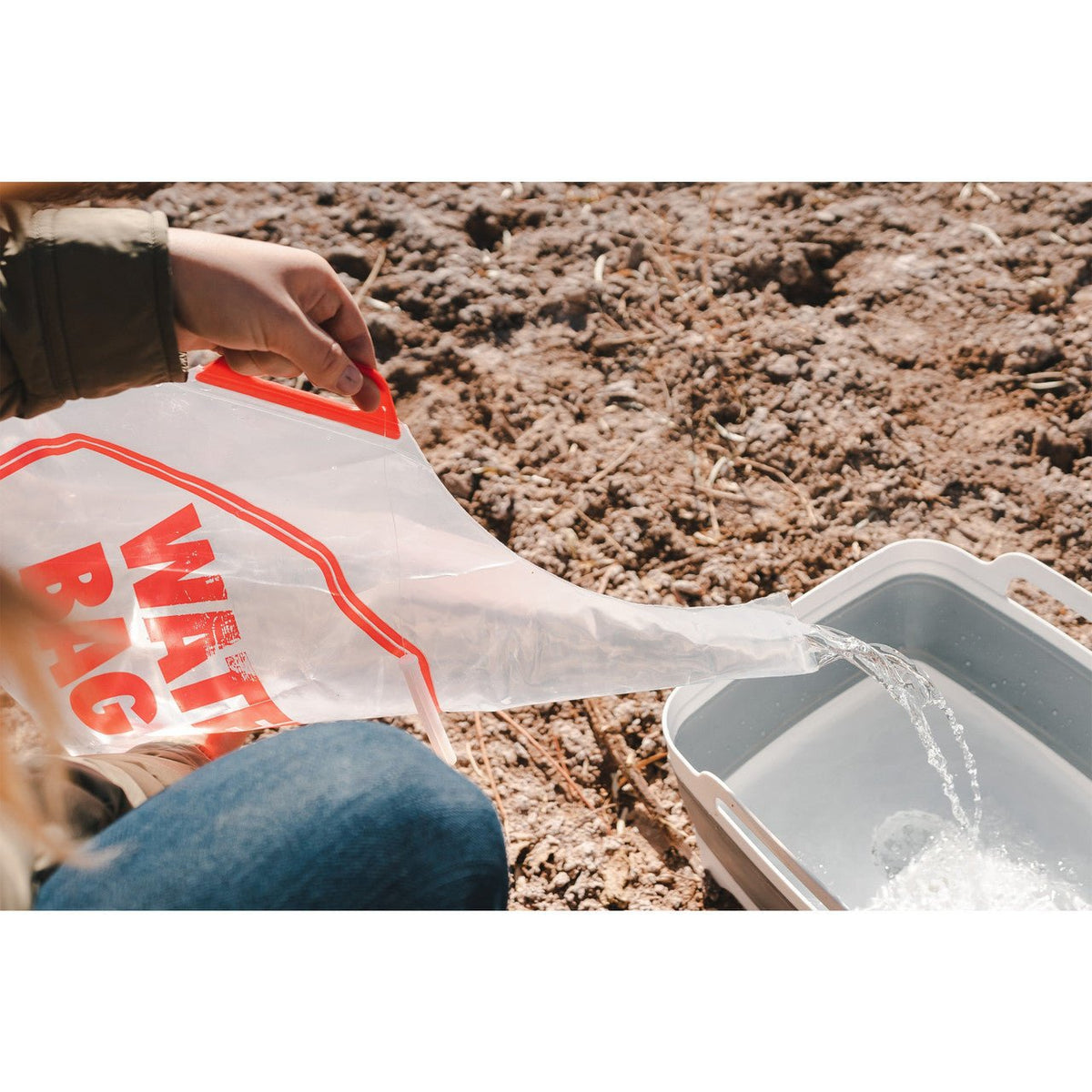 Flat Fold 2 Gallon Water Carrier with Pour Spout - Clinch River Fishing USA