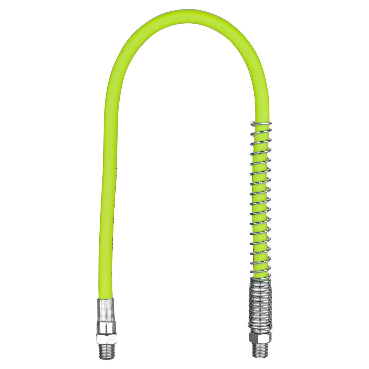 Flexzilla Grease Hose with Spring Guard 1/8" x 18" with 1/8" MNPT Ends - Clinch River Fishing USA