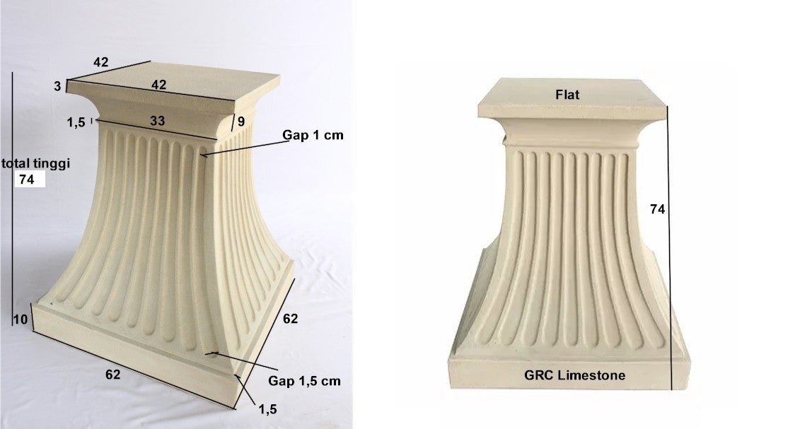 FLUTED PEDESTAL - Clinch River Fishing USA
