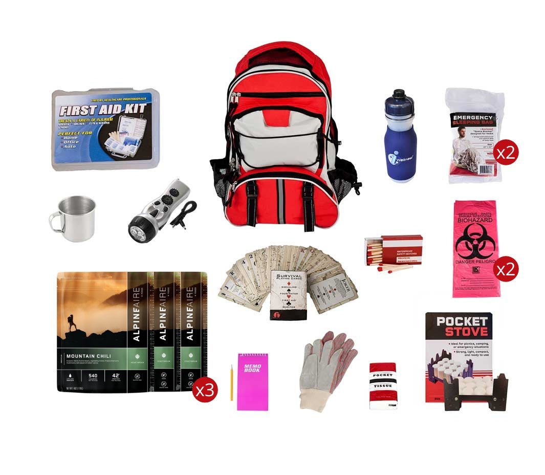 Food Storage Survival Kit, Backpack - Clinch River Fishing USA
