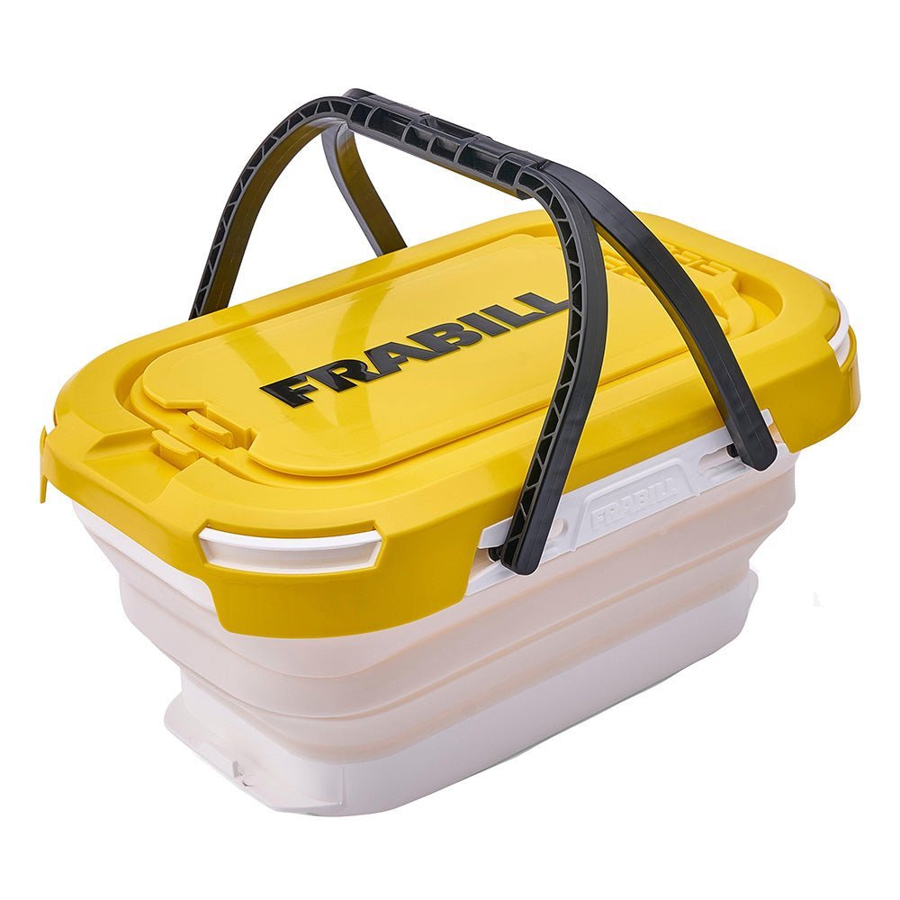 Frabill Collapsible Bait Bucket w/Aerator - Clinch River Fishing USA