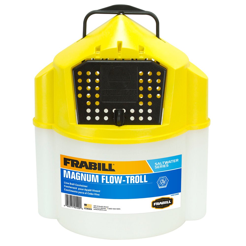 Frabill Magnum Flow Troll® Shrimp Bucket - 10 Quart - Clinch River Fishing USA