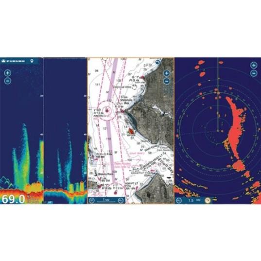 FURUNO 22" NavNet TZtouchXL Chart Plotter, All-Glass IPS Display, FULL HD (1920x1080) | TZT22X