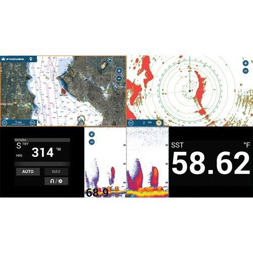 FURUNO 22" NavNet TZtouchXL Chart Plotter, All-Glass IPS Display, FULL HD (1920x1080) | TZT22X