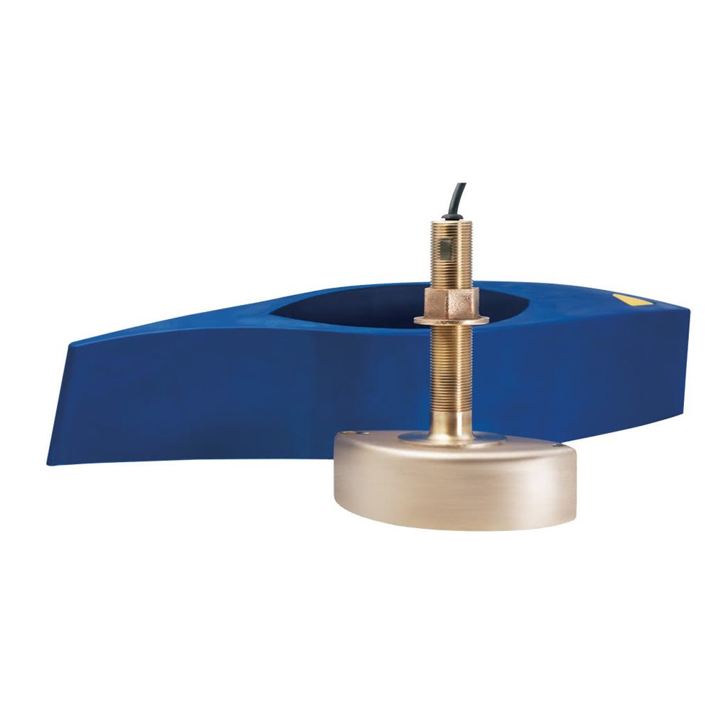 Furuno B285M Medium-Frequency CHIRP Transducer w/Temperature - Bronze Thru-Hull w/High Speed Fairing Block - Clinch River Fishing USA