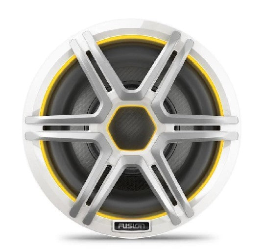 FUSION Apollo 10ö LED Marine Subwoofer with Sports White Grille | 010-02918-41
