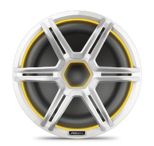 FUSION Apollo 12ö LED Marine Subwoofer with Sports White Grille | 010-02918-51 - Clinch River Fishing USA
