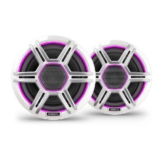 FUSION Apollo 6.5 LED Marine Speakers with Sports White Grilles | 010-02918-01 - Clinch River Fishing USA