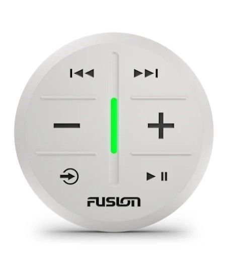 FUSION MS-ARX70W, ARX Wireless Stereo Remote, Mount w/Bounding Tape, White | 010-02167-21 - Clinch River Fishing USA