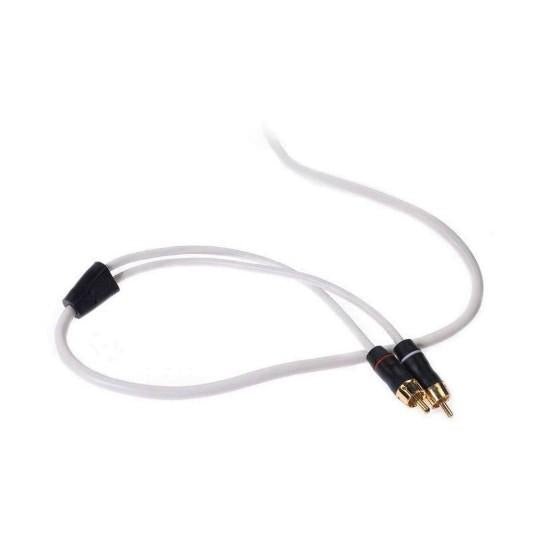 FUSION MS-RCA6, 2-Channel Twisted Shielded RCA Audio Interconnect Cable, 6 ft | 010-12614-00 - Clinch River Fishing USA