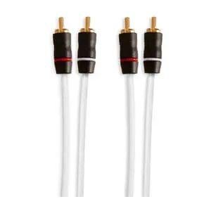 FUSION RCA Cables, 2 Channel, 25 ft Cable | 010-12890-00 - Clinch River Fishing USA