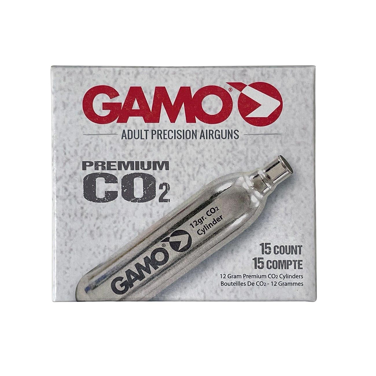 Gamo 12 Gram CO2 Cartridges (15 Count) - Clinch River Fishing USA