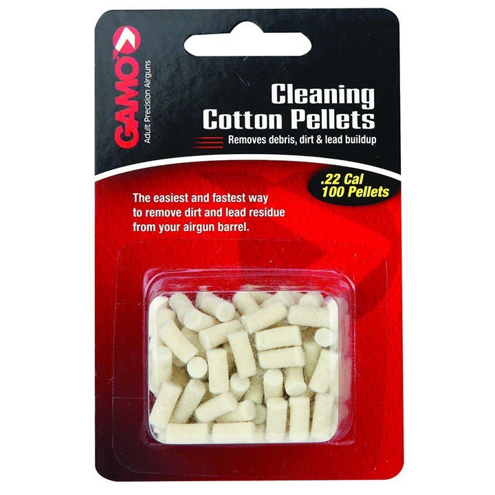Gamo Cleaning Cotton Pellets 22 Cal (100 count) - Clinch River Fishing USA