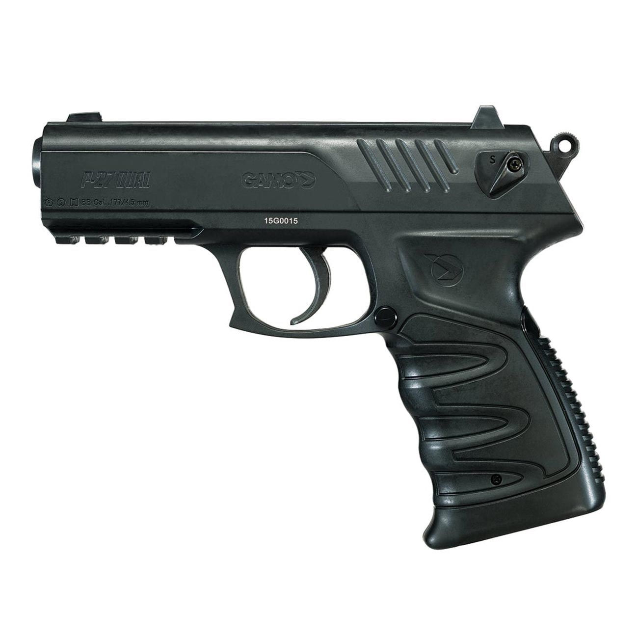Gamo P-27 .177cal CO2 Powered Semi-Automatic BB/Pellet Pistol - Clinch River Fishing USA