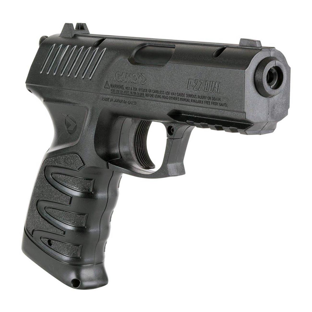 Gamo P-27 .177cal CO2 Powered Semi-Automatic BB/Pellet Pistol - Clinch River Fishing USA