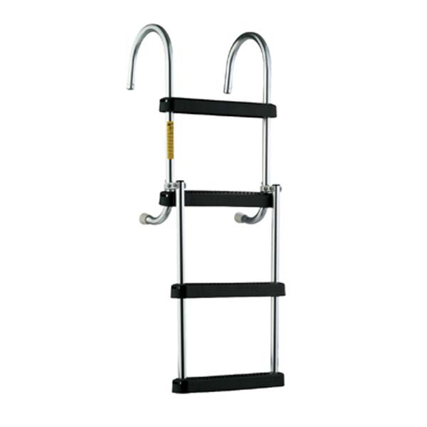 Garelick 4 Step Pontoon Folding W/Cups