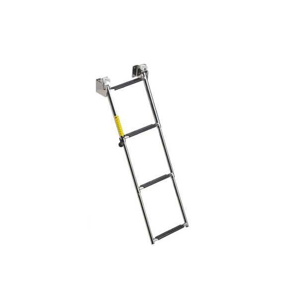 Garelick 4 Step Transom Mt. Ladder