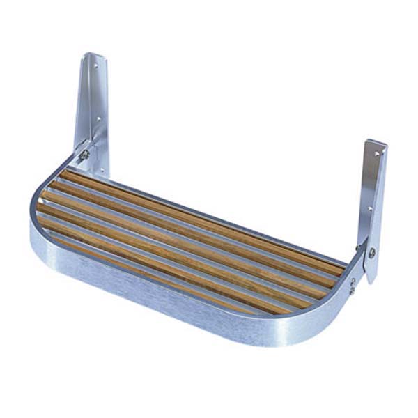 Garelick Footrest-Alum/Teak