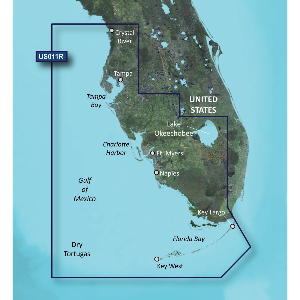 Garmin BlueChart® g3 Vision® HD - VUS011R - Southwest Florida - microSD™/SD™ - Clinch River Fishing USA