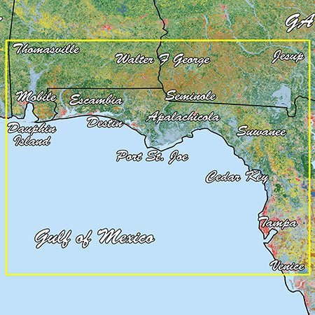 Garmin Emerald Coast Standard Mapping Professional - Clinch River Fishing USA