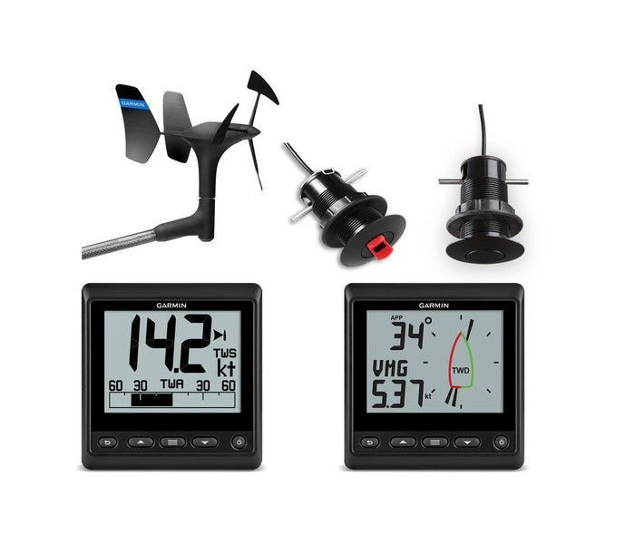 Garmin GNX Wired Sail Pack With 43MM Thru Hull Sensors - Clinch River Fishing USA