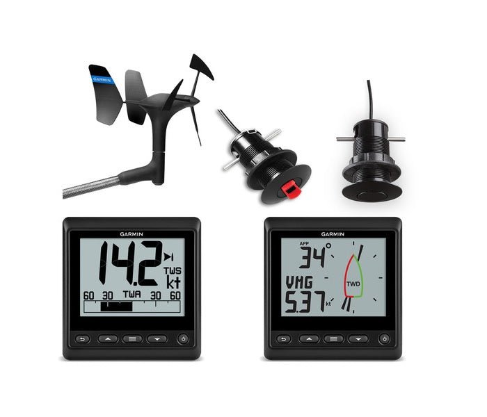 Garmin GNX Wired Sail Pack With 43MM Thru Hull Sensors - Clinch River Fishing USA