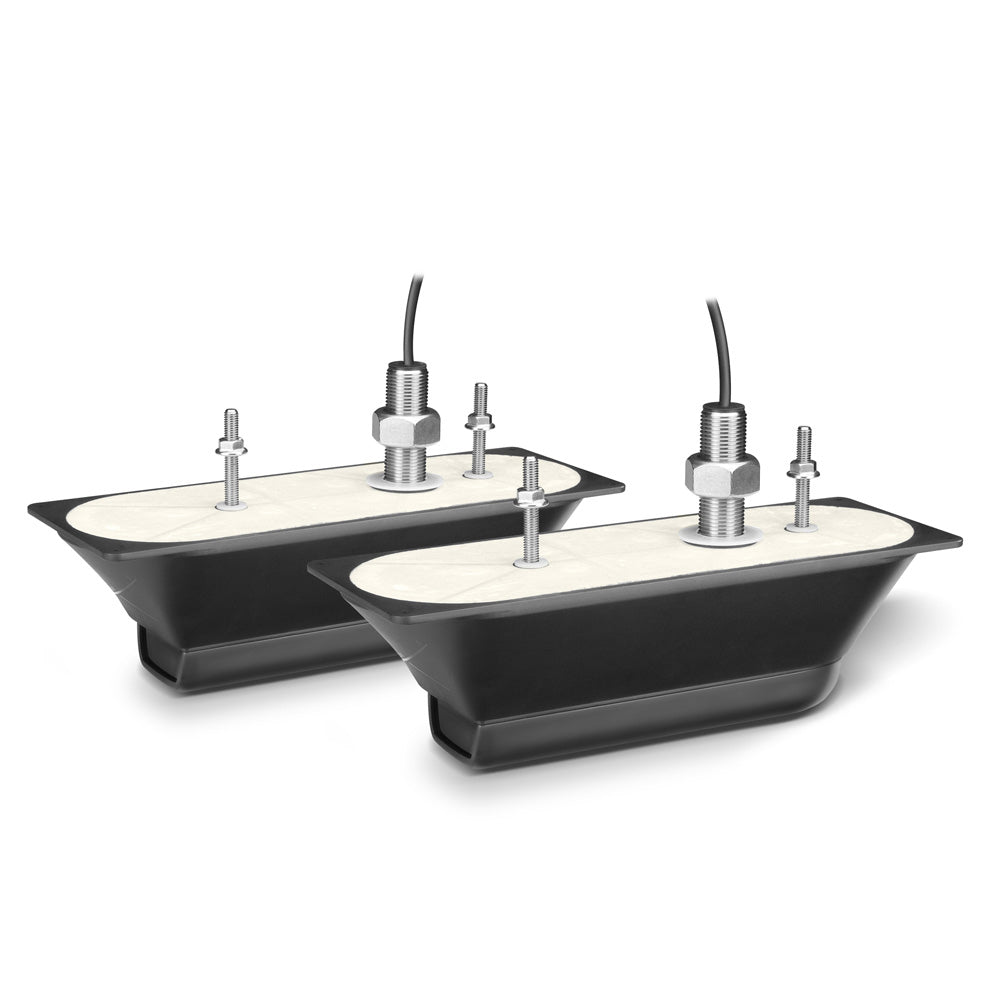 Garmin GT51M - THP SS TH Pair DownVü/SideVü 500W (CHIRP 260/455kHz) Trad. 600W (Mid CHIRP 80 - 160) Transducers - 12 - Pin - Clinch River Fishing USA