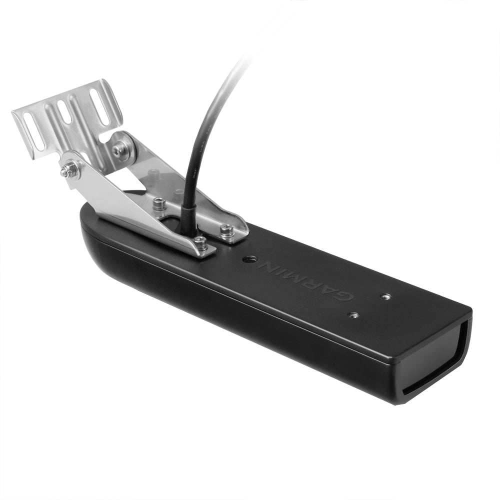 Garmin GT51M-TM Transom Mount DownVü/SideVü 500W, Traditional 600W Transducer Mid-Band CHIRP w/Temp - 12-Pin - Clinch River Fishing USA