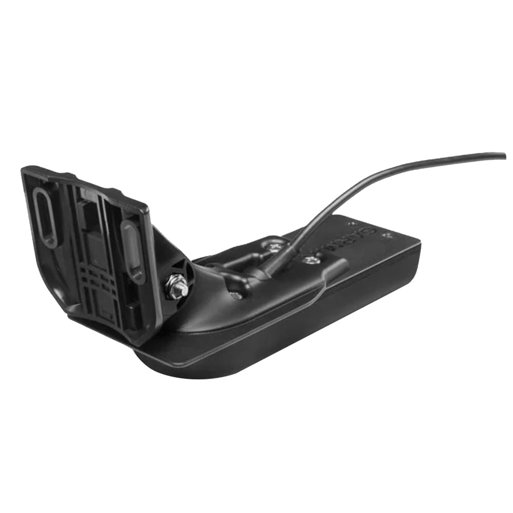 Garmin GT52HW-TM Plastic, TM or Trolling Motor Transducer, High Wide CHIRP/DownVü/SideVü - 455/800kHz, 500W - Clinch River Fishing USA