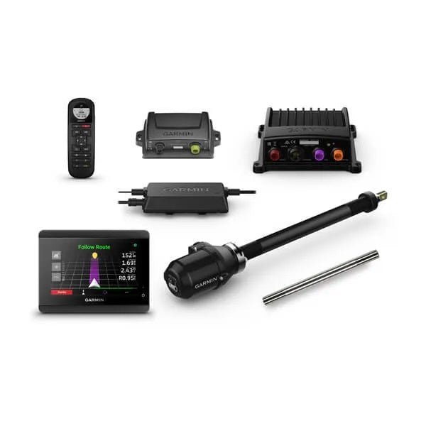 Garmin Reactor 40 Autopilot For Kicker with GHC50 with Stainless Steel Tilt Tube - Clinch River Fishing USA